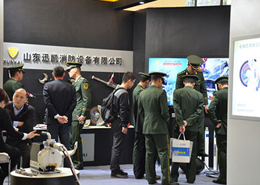 山東迅凱閃耀2014年第十一屆上海國(guó)際消防展